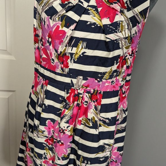 Motherhood Maternity Striped Floral Dress - Picture 11 of 11
